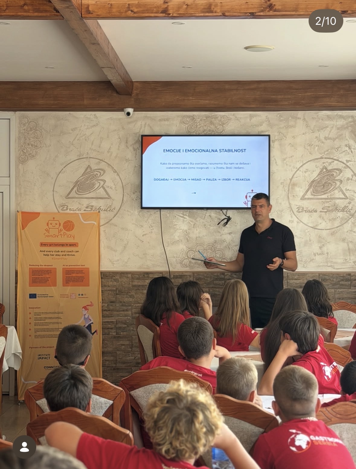 SMART PLAY radionica – Emocije u sportu